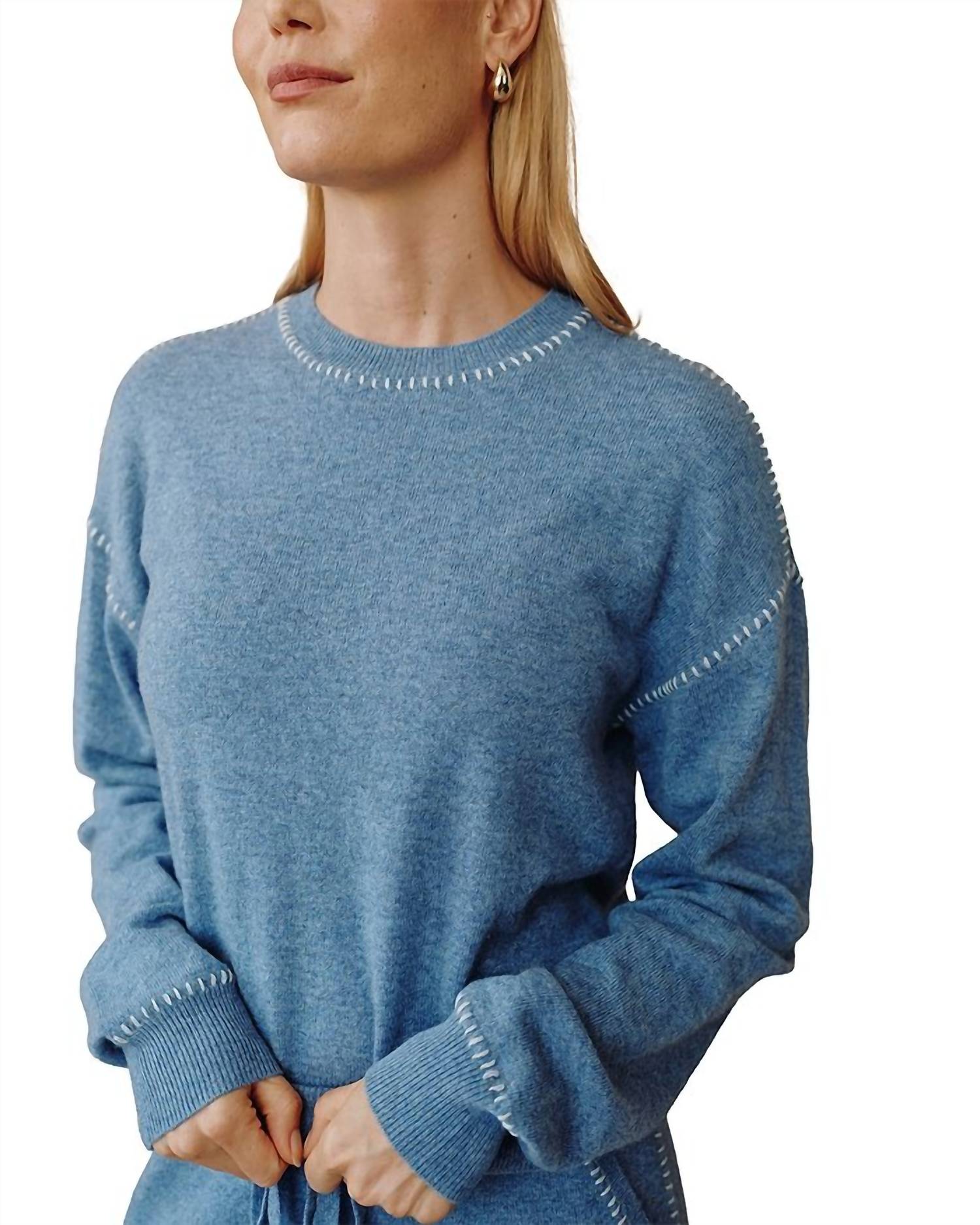 Bella Dahl - Whip Stitch Crewneck Sweater