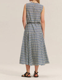 Velvet By Graham & Spencer - Kaitlyn Print Midi Dress