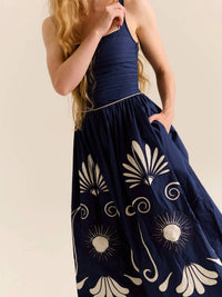 Carolina K - Almara Cotton Poplin Midi Dress