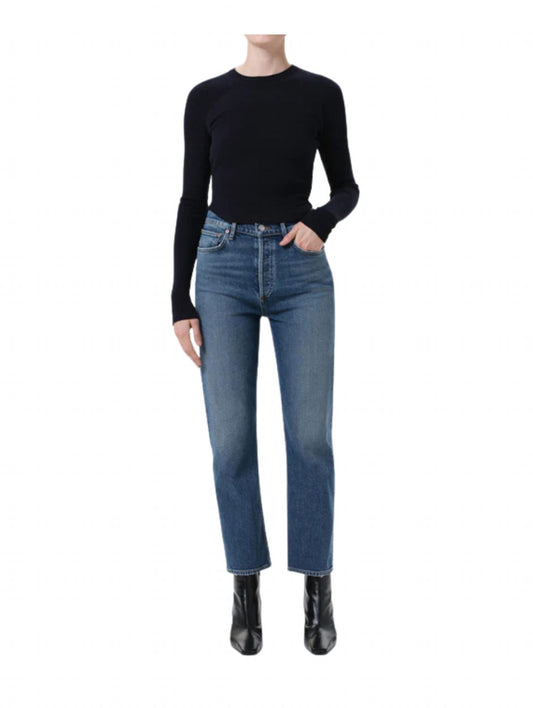 Agolde - 90's Pinch Waist Crop Straight Leg Jeans