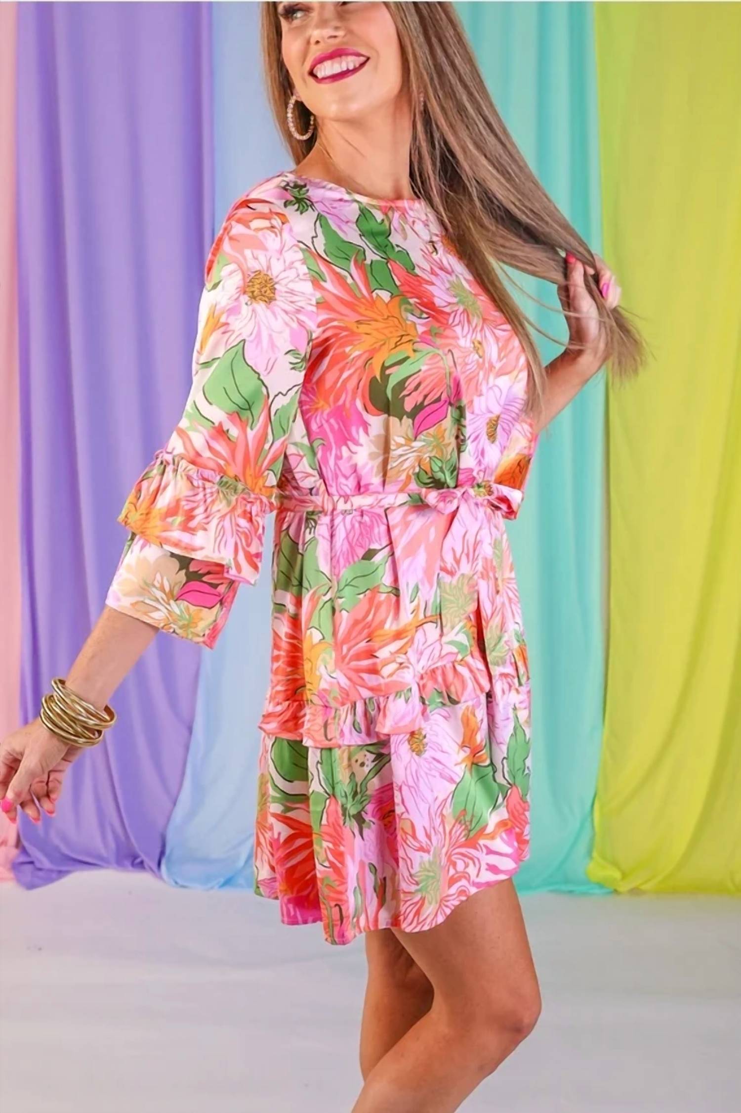 Jess Lea - Kennedy Satin Dress
