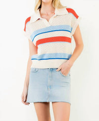 Thml - Short Sleeve Knit Sweater