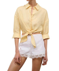 Staud - Women's Lisa Linen Top