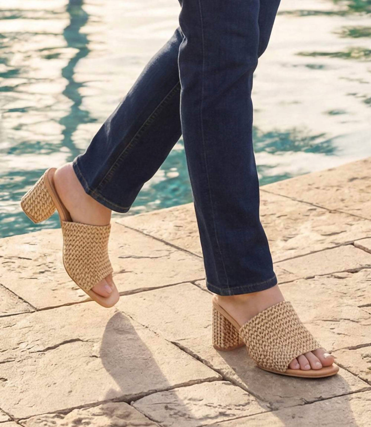 Seychelles - Women's Adapt Raffia Heel Sandals