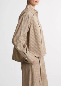 Vince - Cropped Long Sleeve Shirt