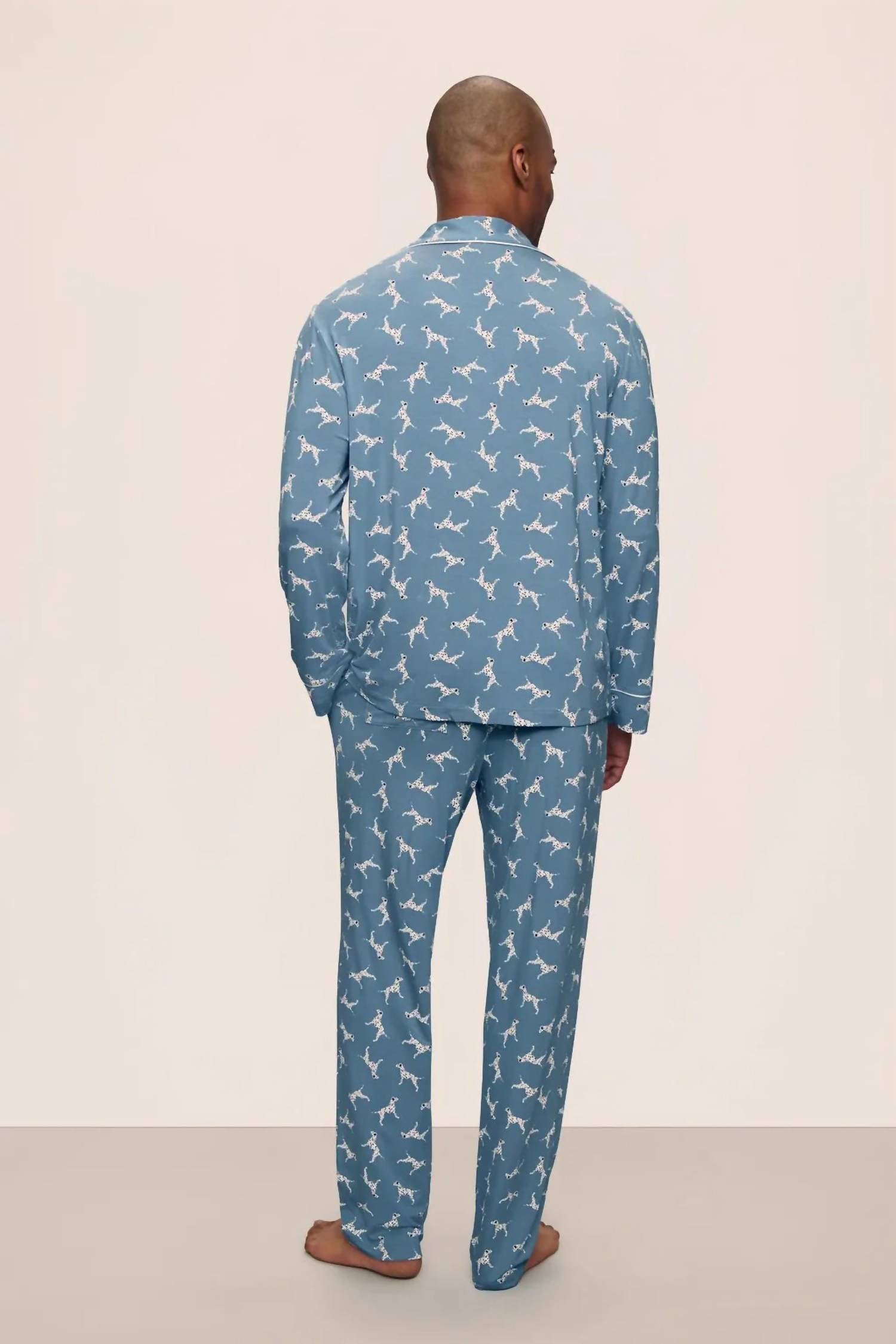 Eberjey - Men's William Dalmatian Two Piece Pj Set