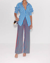 Simon Miller - Pia Stripes Poplin Pants