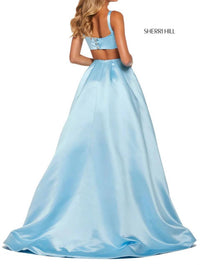 Sherri Hill - Mikado A-line Prom Gown