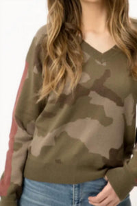 Mystree - Women's Long Sleeves Cotton Sweater