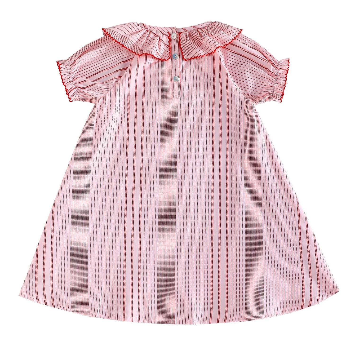 Retrokid - Girls Rosie Cotton Short Sleeve Dress