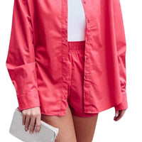 Emory Park - High Rise Side Slit Shorts