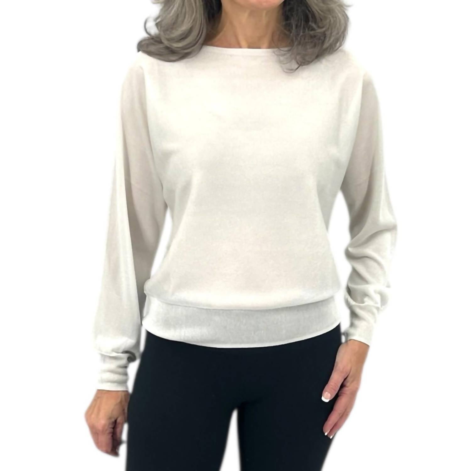 Kinross - Shimmer Off Shoulder Pullover Top