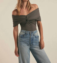 Favorite Daughter I'm Evolved Top in kalamata 1 - women's blouse