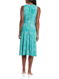 London Times - Presley Matte Jersey Midi Dress