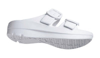 Telic Women's Boise Bliss Sandal in snow white white buckle - women's sandal - alternate view