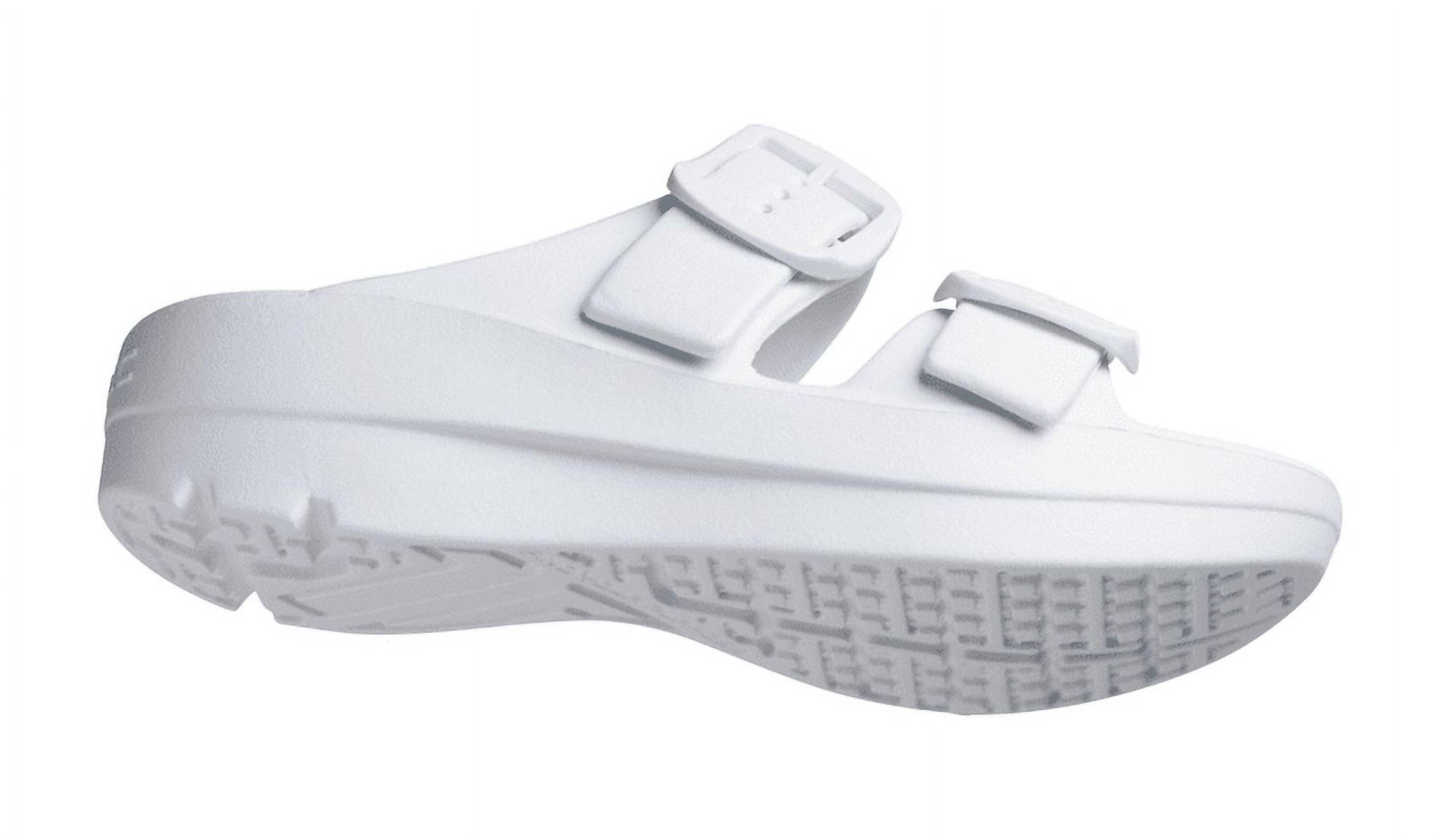 Telic Women's Boise Bliss Sandal in snow white white buckle - women's sandal - alternate view