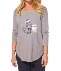 Escape - Latte Puppy Boxy Tee
