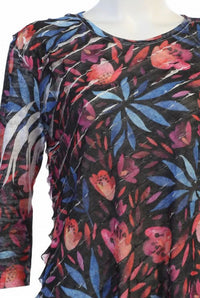 Jess & Jane - Women's Europa Sublimination Ruffle Top