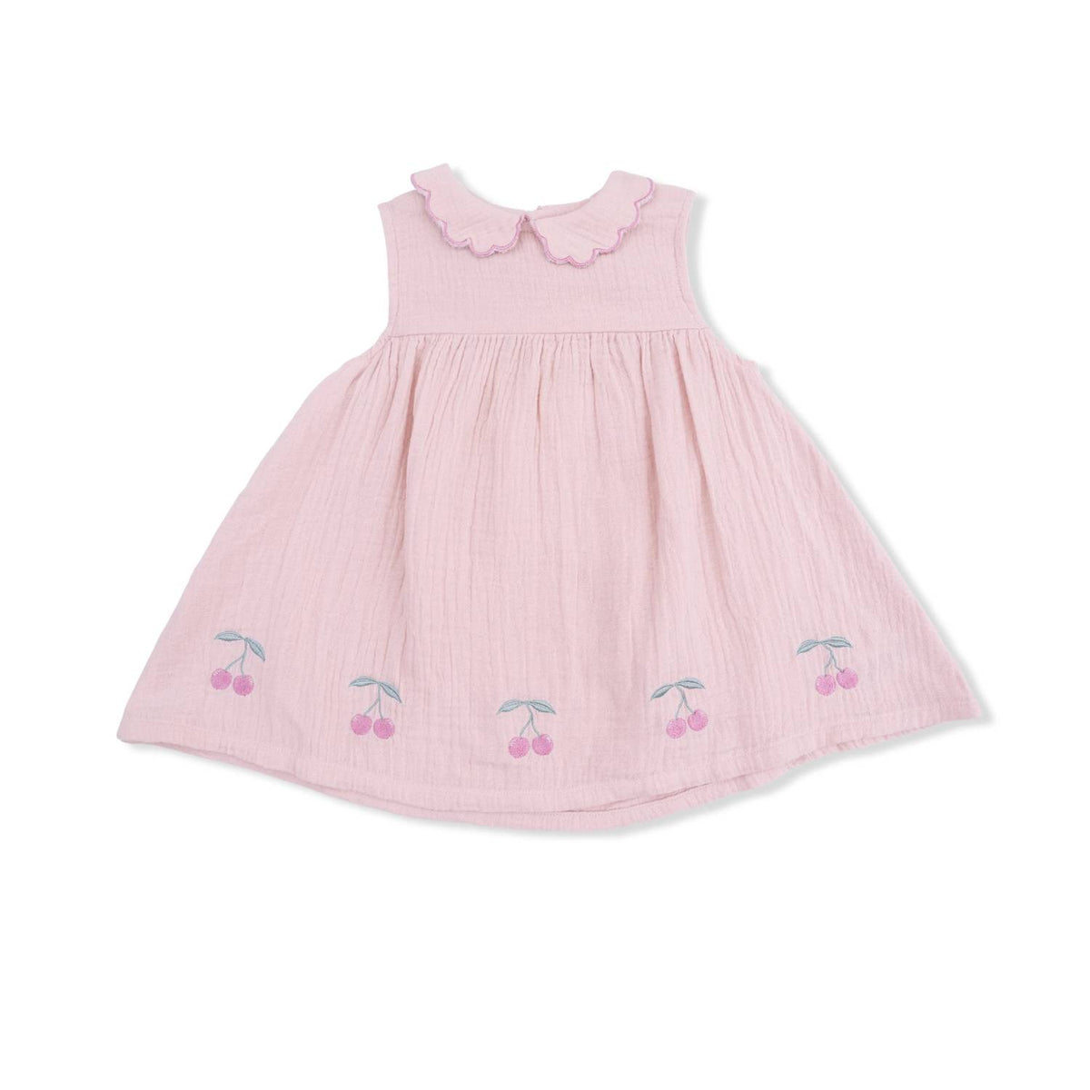 Angel Dear - Girls Petal Collar Dress Set