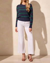 Tribal - Crew Stripe Sweater