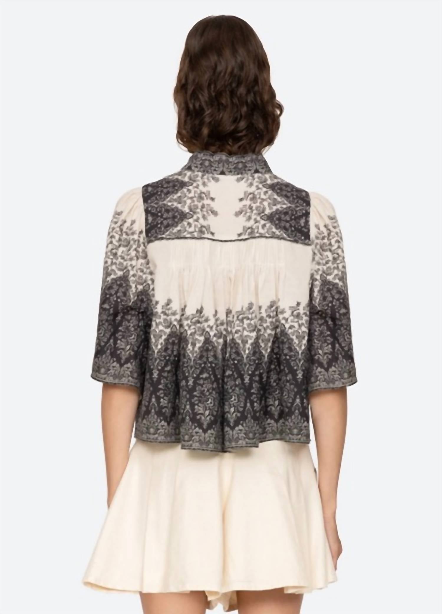 Sea - Hedra Print Blouse