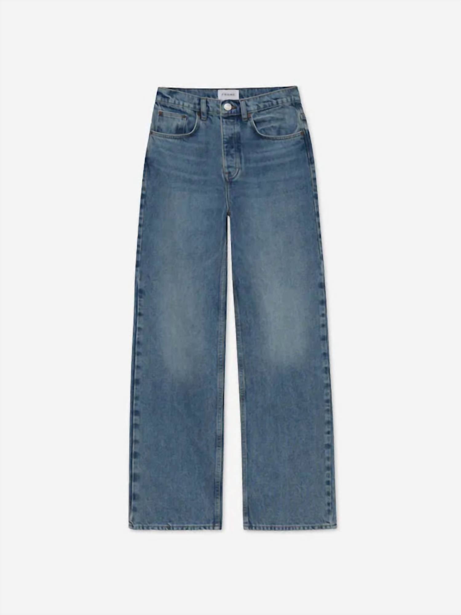 Frame - Slouchy Straight Jeans