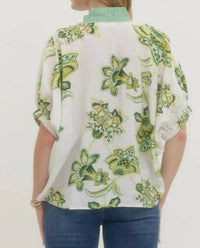 Entro - Fresh Picked Florals Top