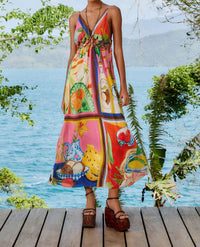 Farm Rio - SUMMER PICNIC MAXI DRESS