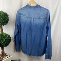 Splendid - Women's Chambray Button Up Long Sleeve Top