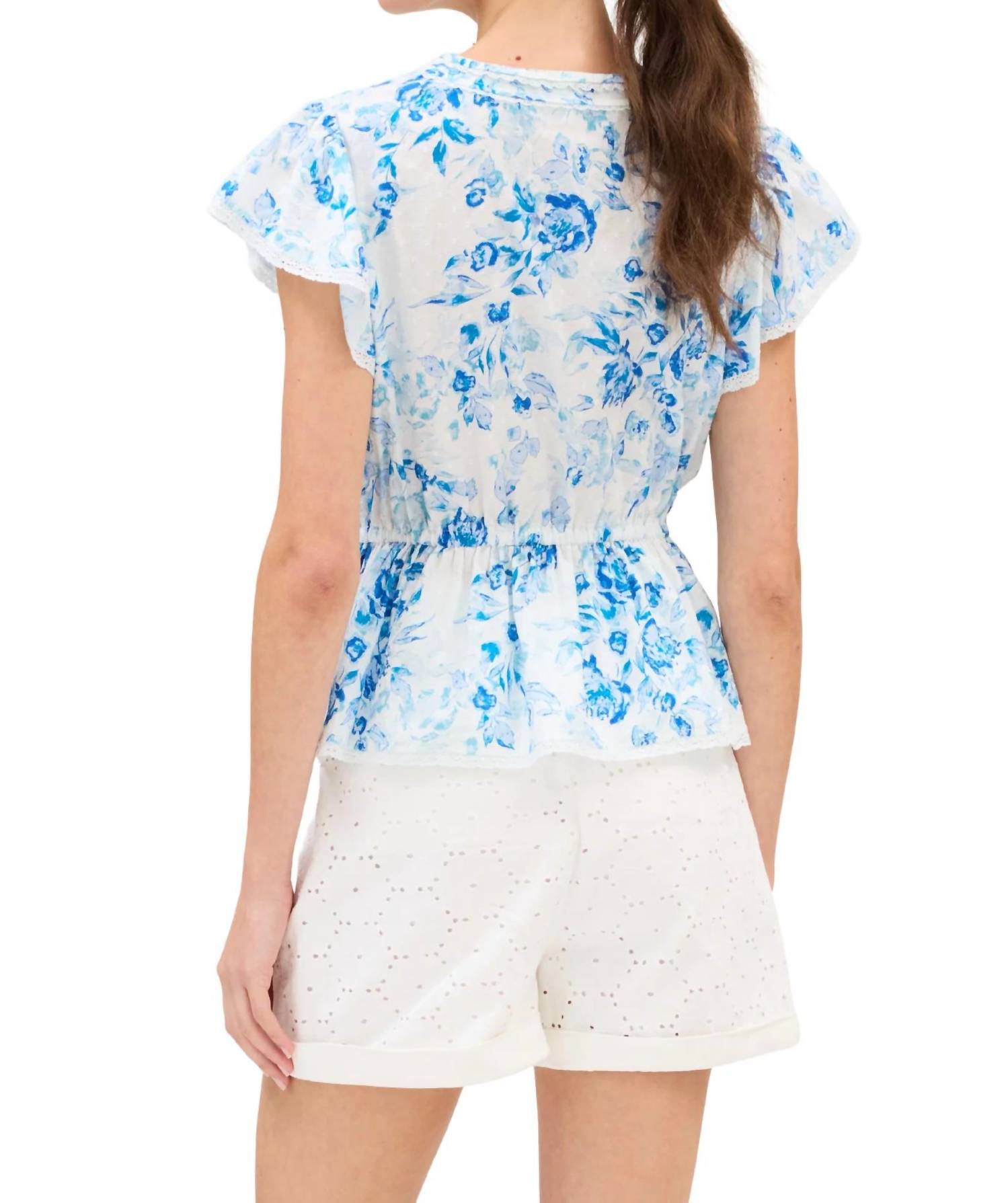 Allison New York - Jaden V Neck Top