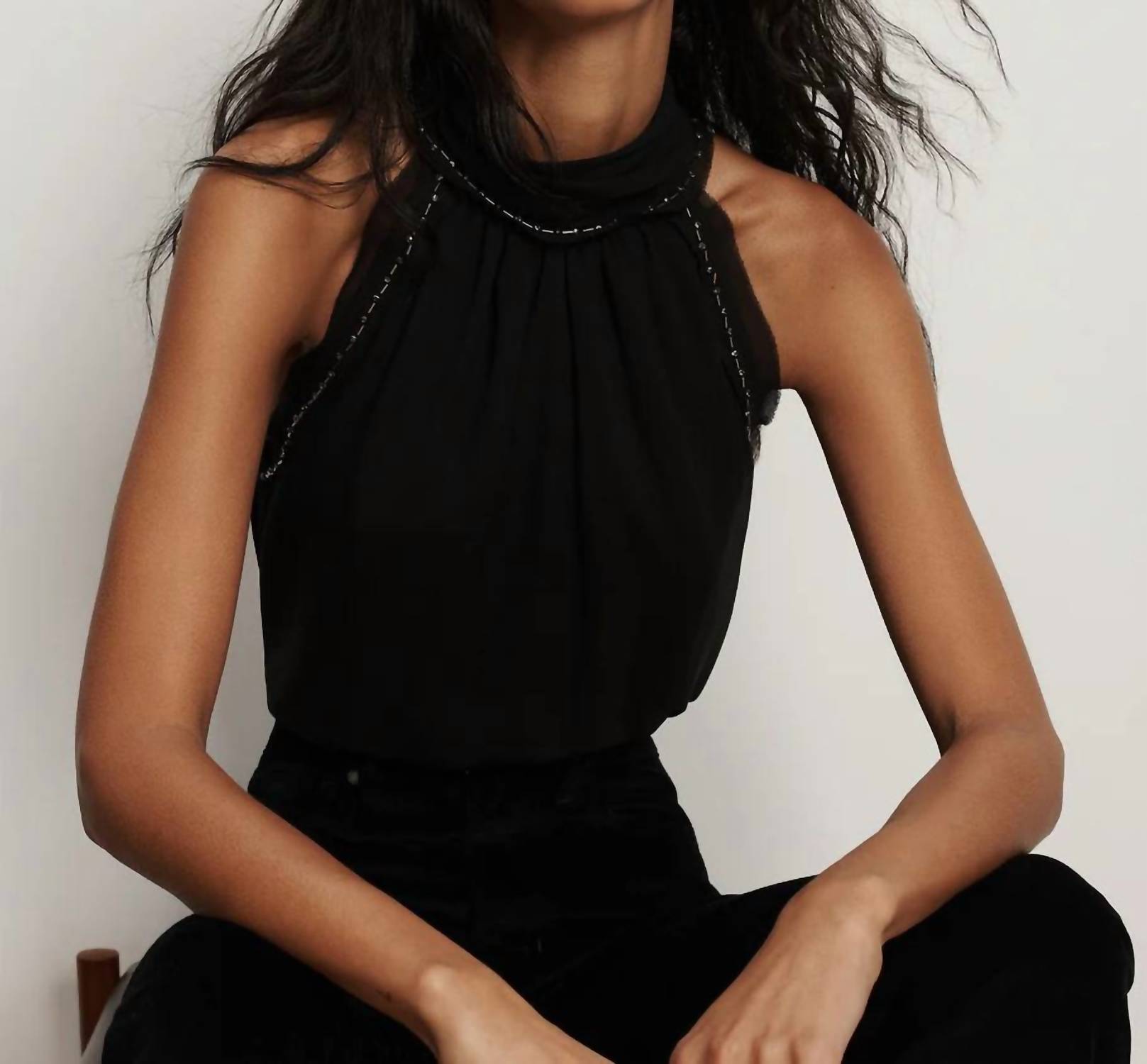 Veronica Beard - Tanisha Silk Halter Top