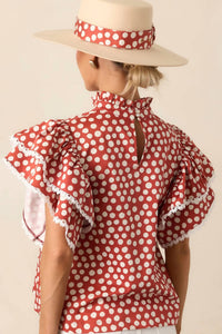 Prosperina - Blair Ruffle Top