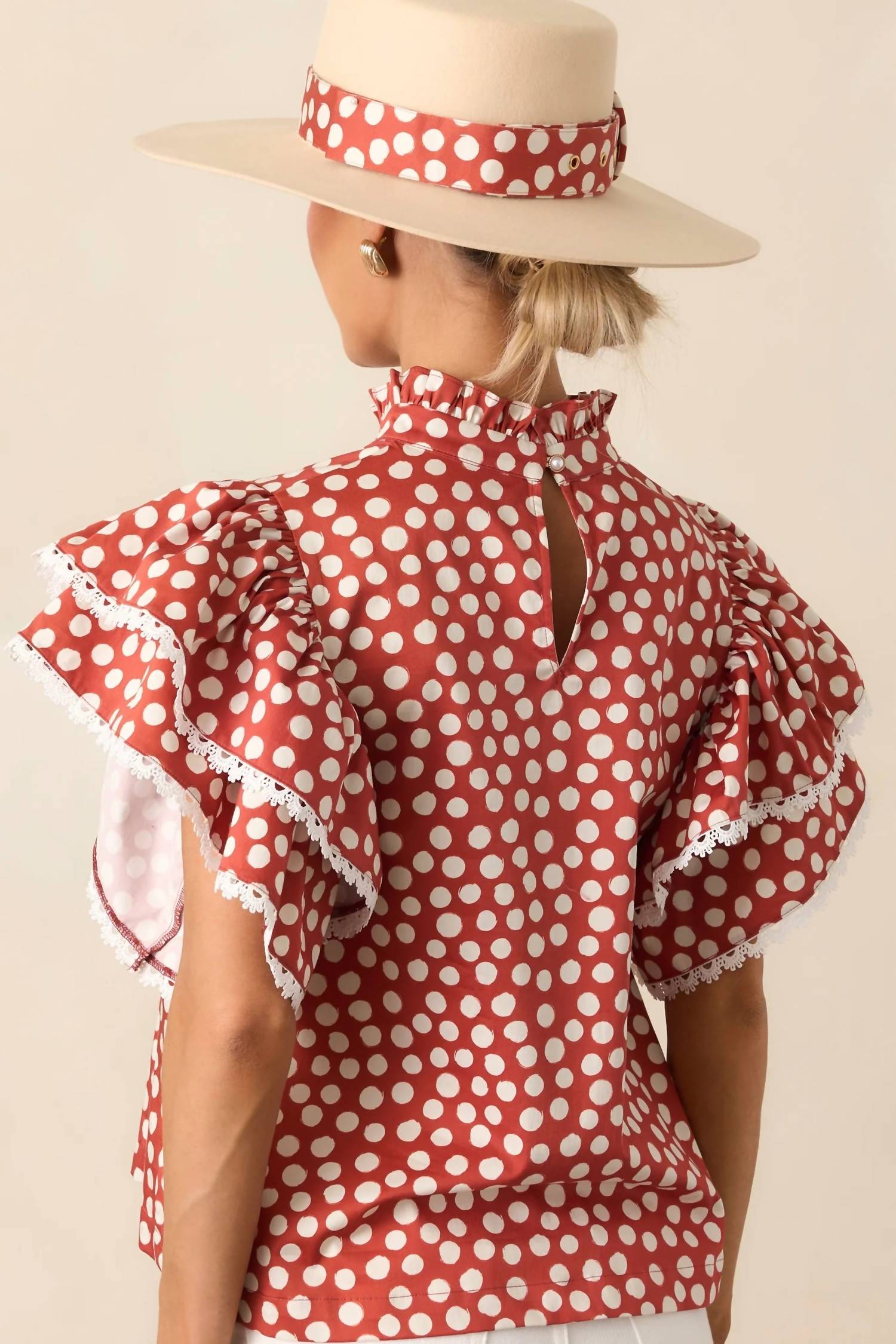 Prosperina - Blair Ruffle Top