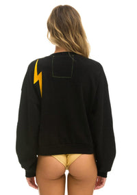 Aviator Nation - Vintage Patch Relaxed Crew Sweatshirt