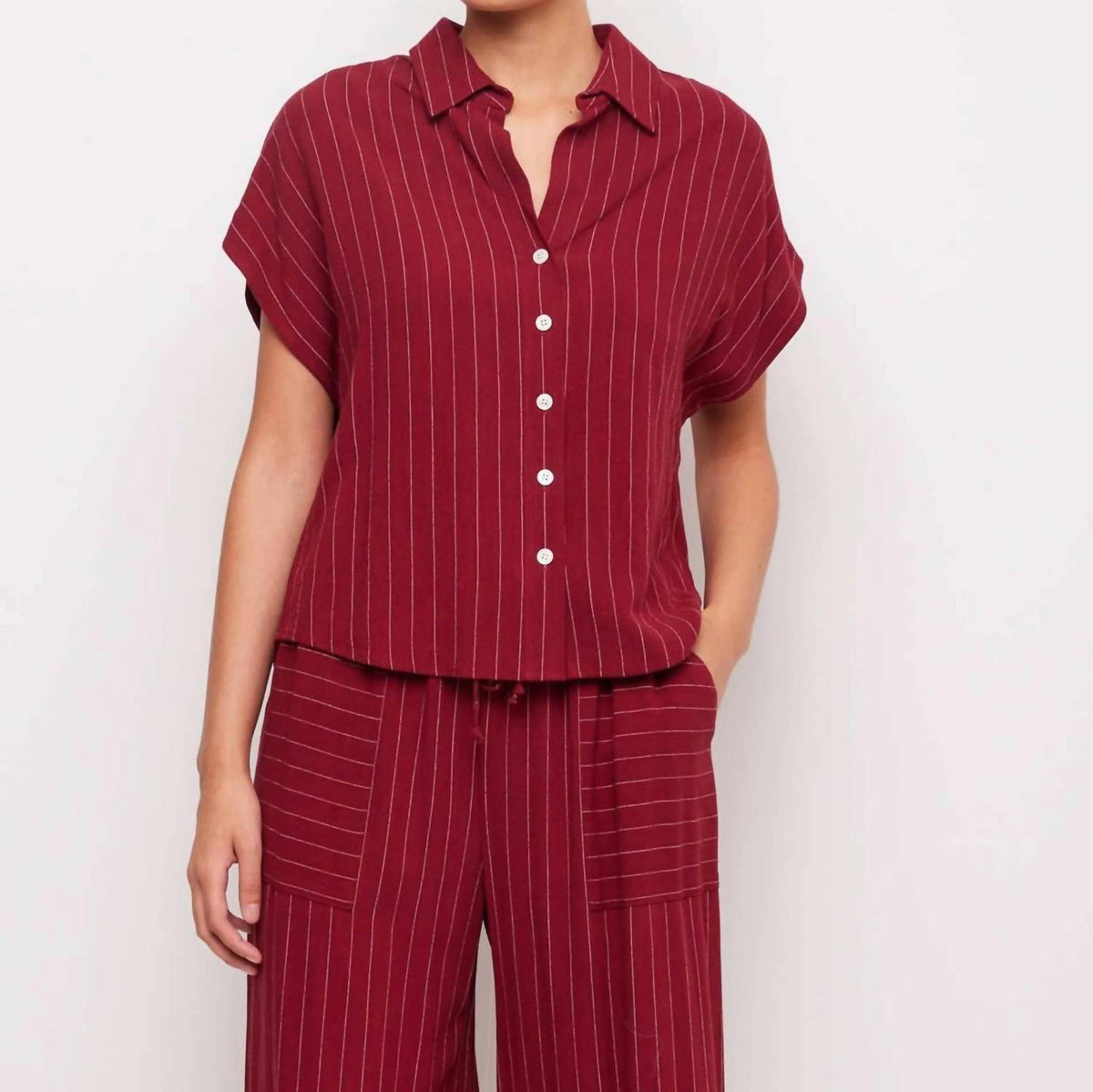Fifteen Twenty - Women's Collette Button Up Top