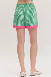 Entro - Gingham Shorts