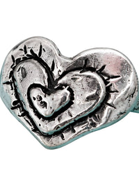 Island Cowgirl Women's Triple Love Ring in silver - women's jewelry - detail view