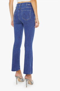 Mother The Hustler Ankle Denim in side gig - women's jeans - detail view
