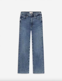 Frame - Le Sleek Straight Rowley Raw Fray Jean