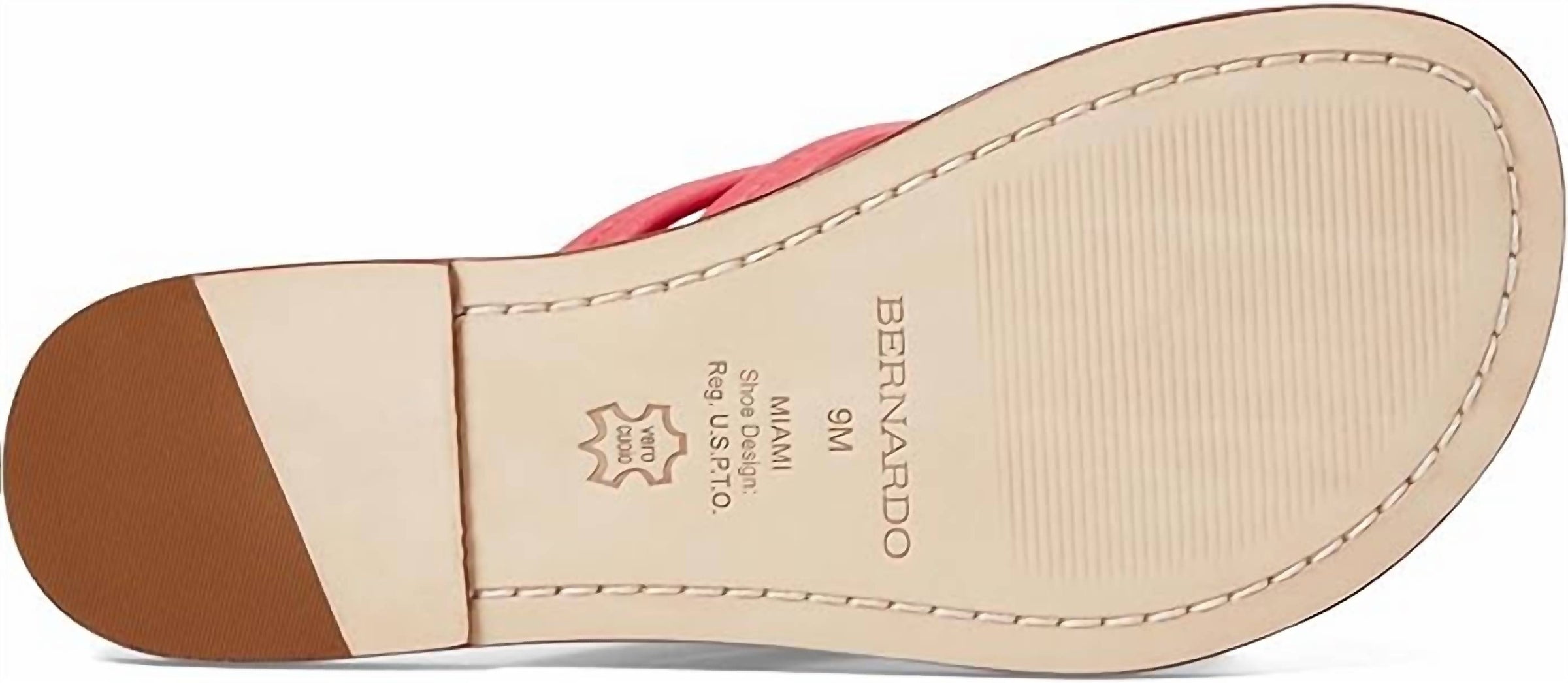 BERNARDO Women's Miami Sandals in peony - women's sandal - view 4