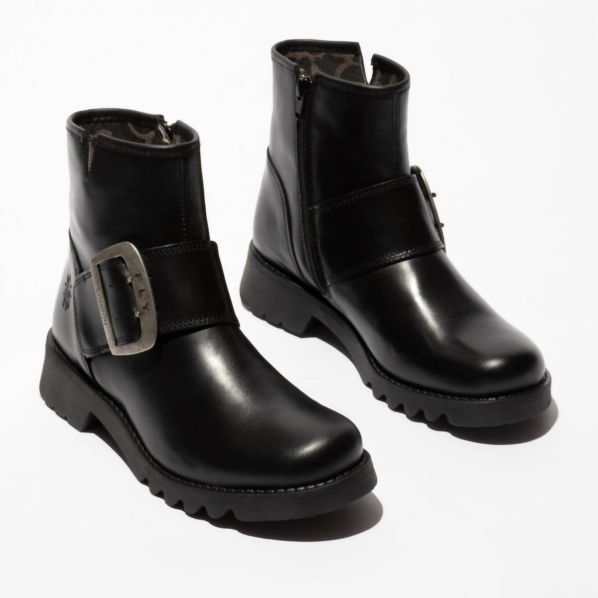 Fly London - Women's Rily 991 Buckle Ankle Boots