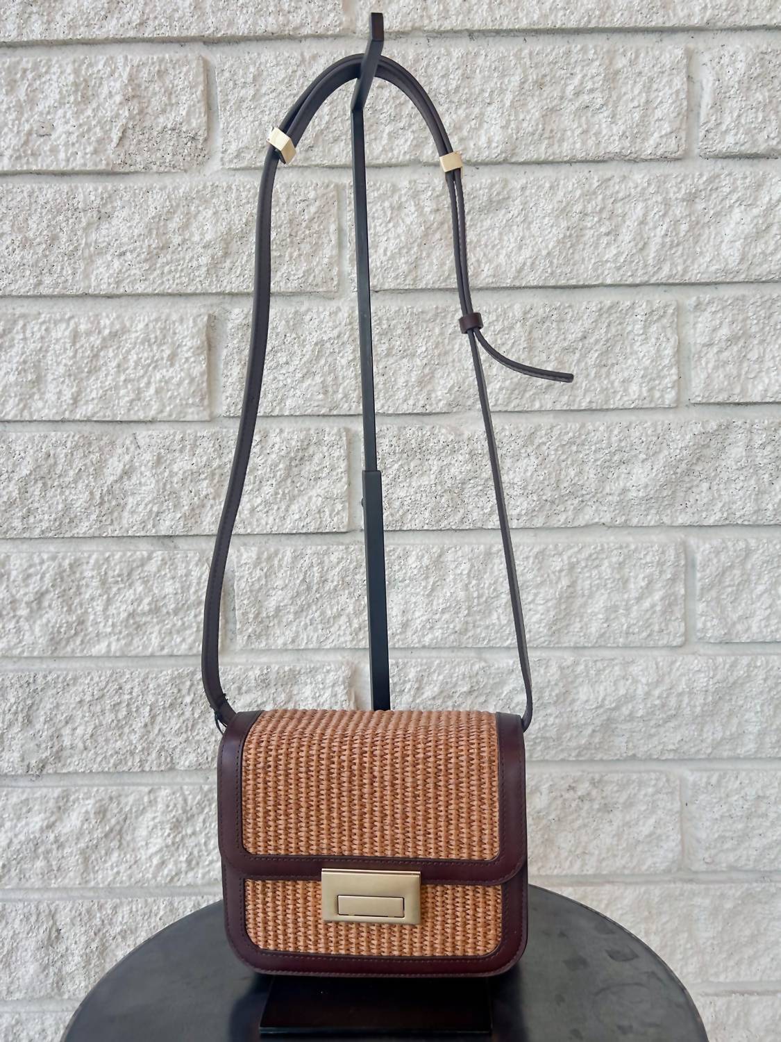 Loeffler Randall - Desi Crossbody With Lock Hardware