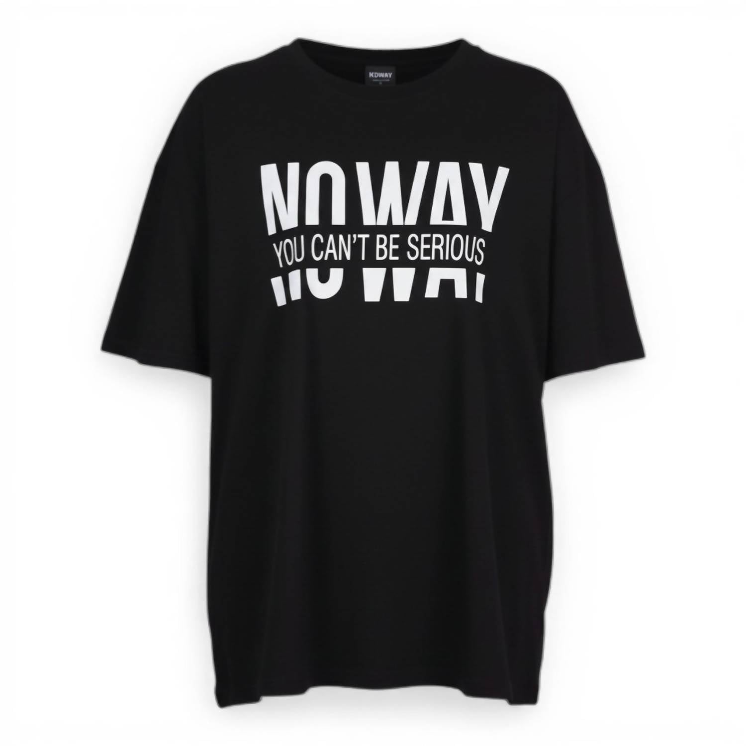 Ambar - No Way Printed Relaxed Fit T-shirt