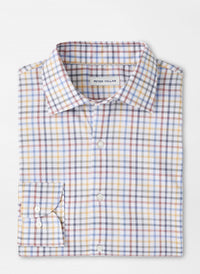 PETER MILLAR North Coast Crown Lite Cotton Stretch Shirt in evening tide - men's shirt - view 4