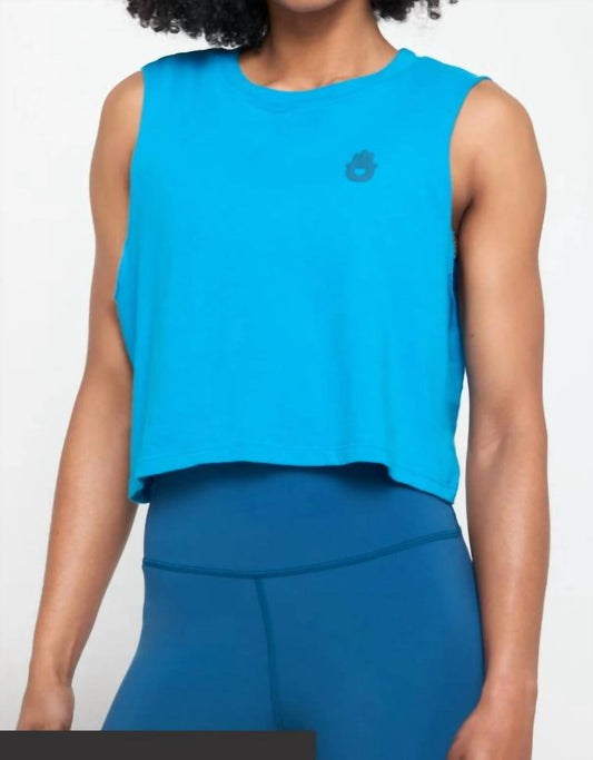 Spiritual Gangster - Ombre Hamsa Callie Crop Tank