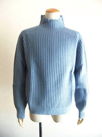 A Trip In A Bag - Men's Foggy Mock Bottleneck Sweater