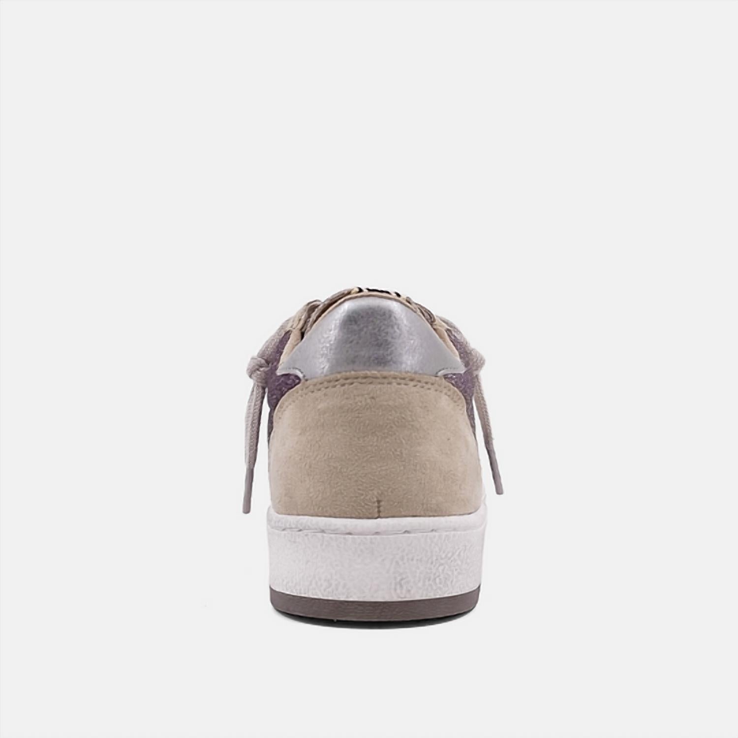 SHU SHOP Women's Paz Sneakers in lilac glitter - women's sneaker - view 5