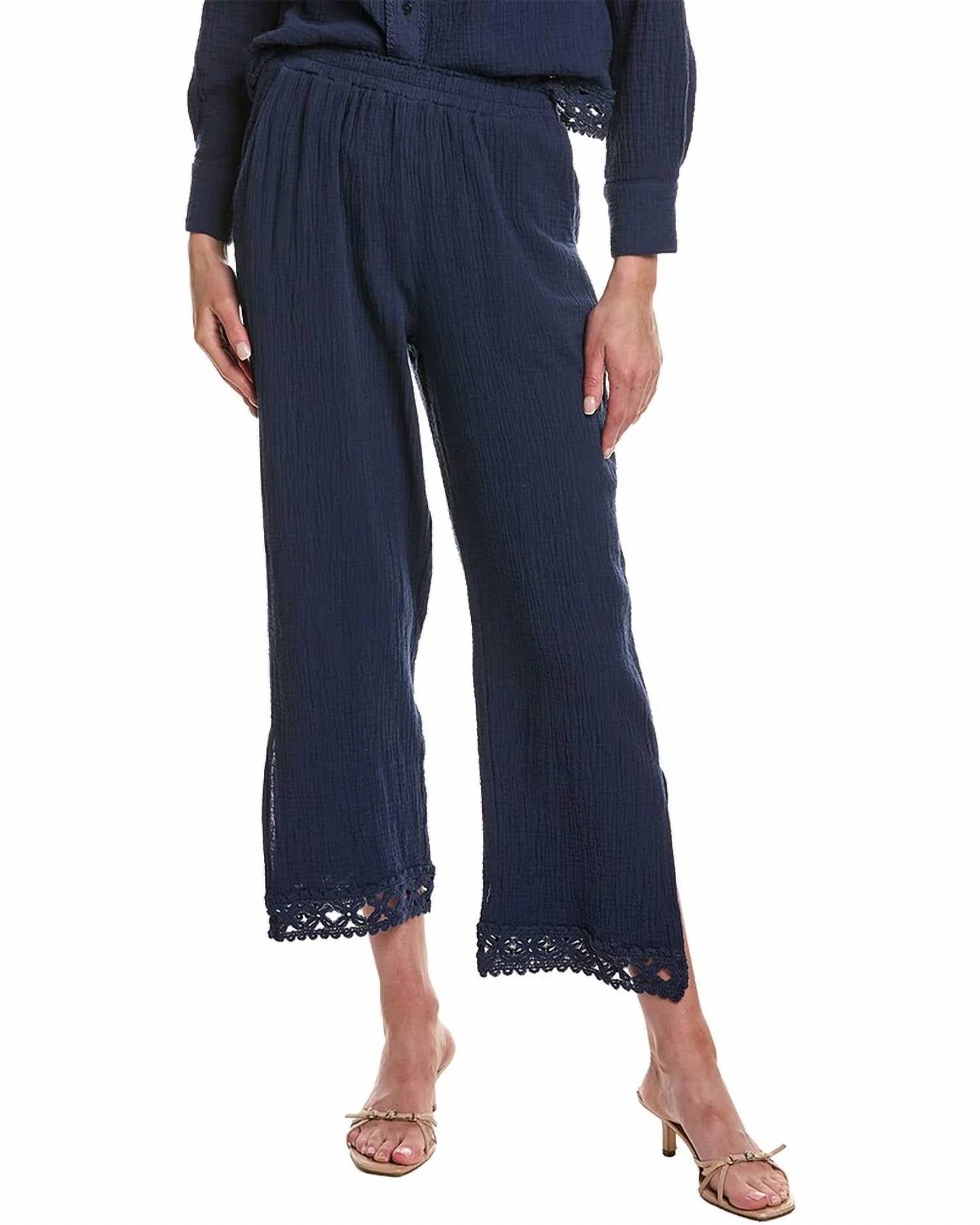 Design History - Gauze Lace Pant