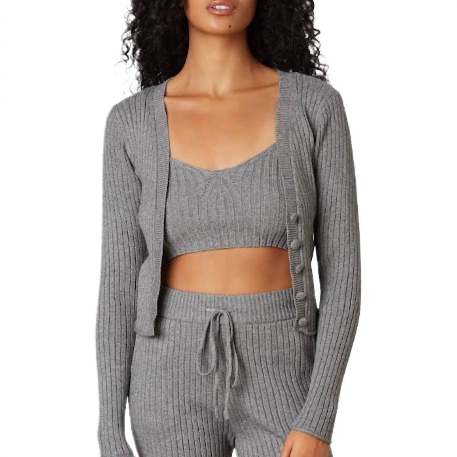 Nia - Cropped Cardigan