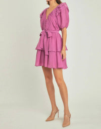 Endless Rose - Ruffled Dress